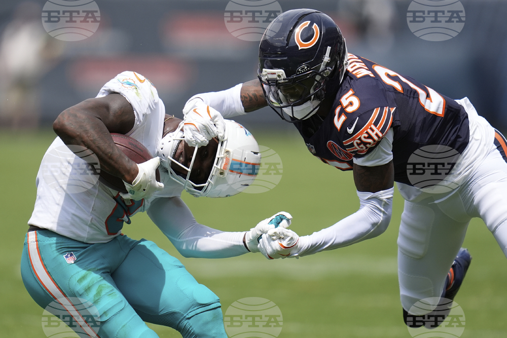 APTOPIX Dolphins Bears Football