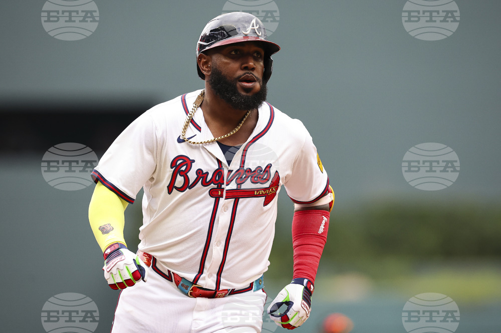 Marlins Braves Baseball