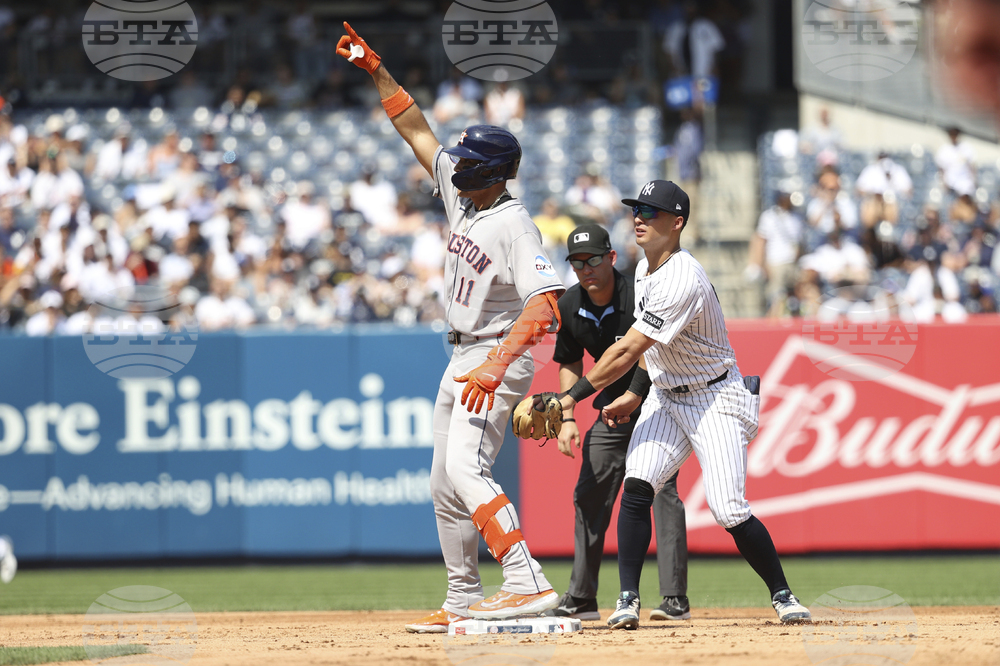 Astros Yankees Baseball