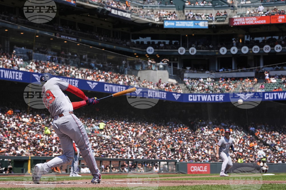Nationals Giants Baseball