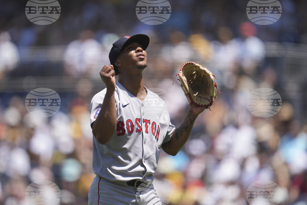 Red Sox Padres Baseball