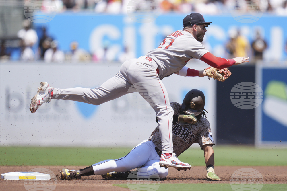 Red Sox Padres Baseball