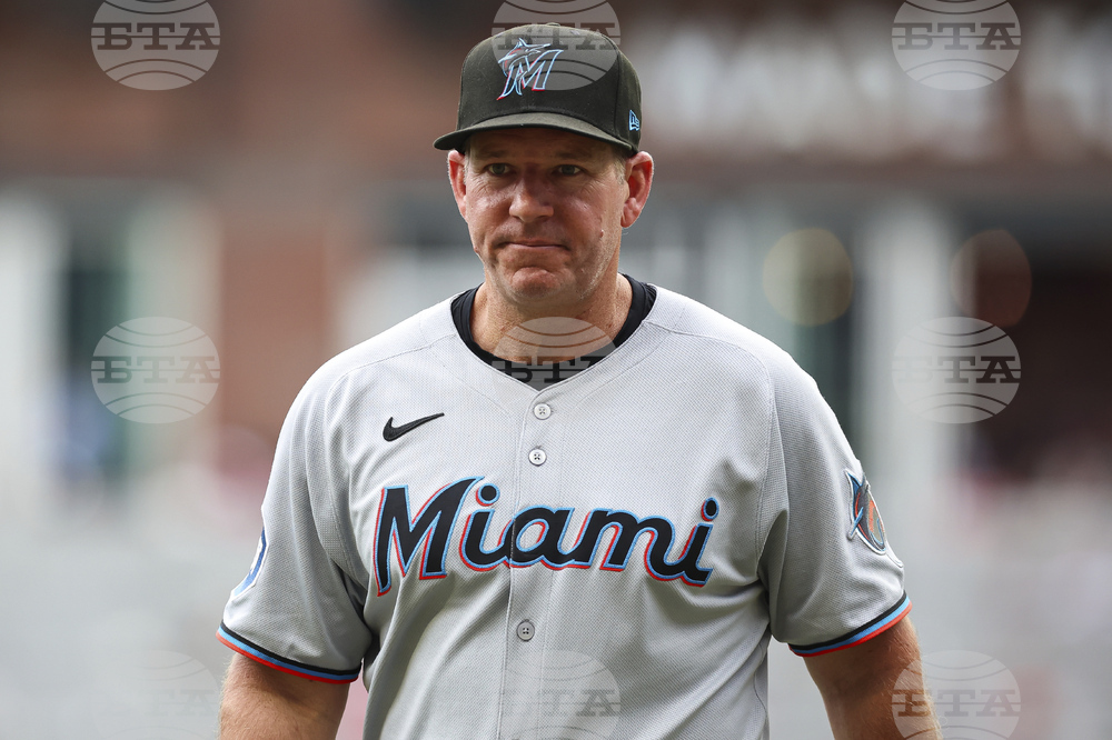 Marlins Braves Baseball