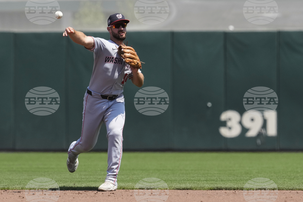 Nationals Giants Baseball