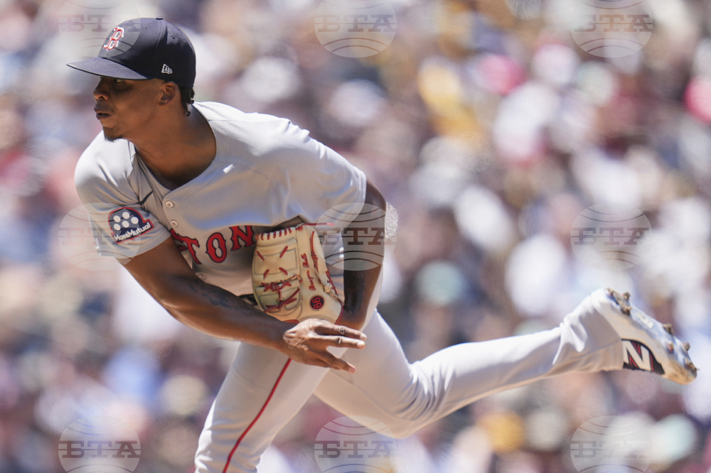 Red Sox Padres Baseball