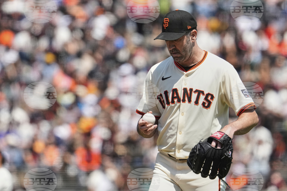 Nationals Giants Baseball