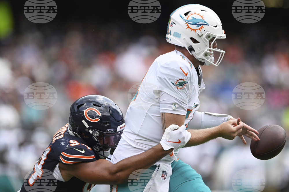 APTOPIX Dolphins Bears Football
