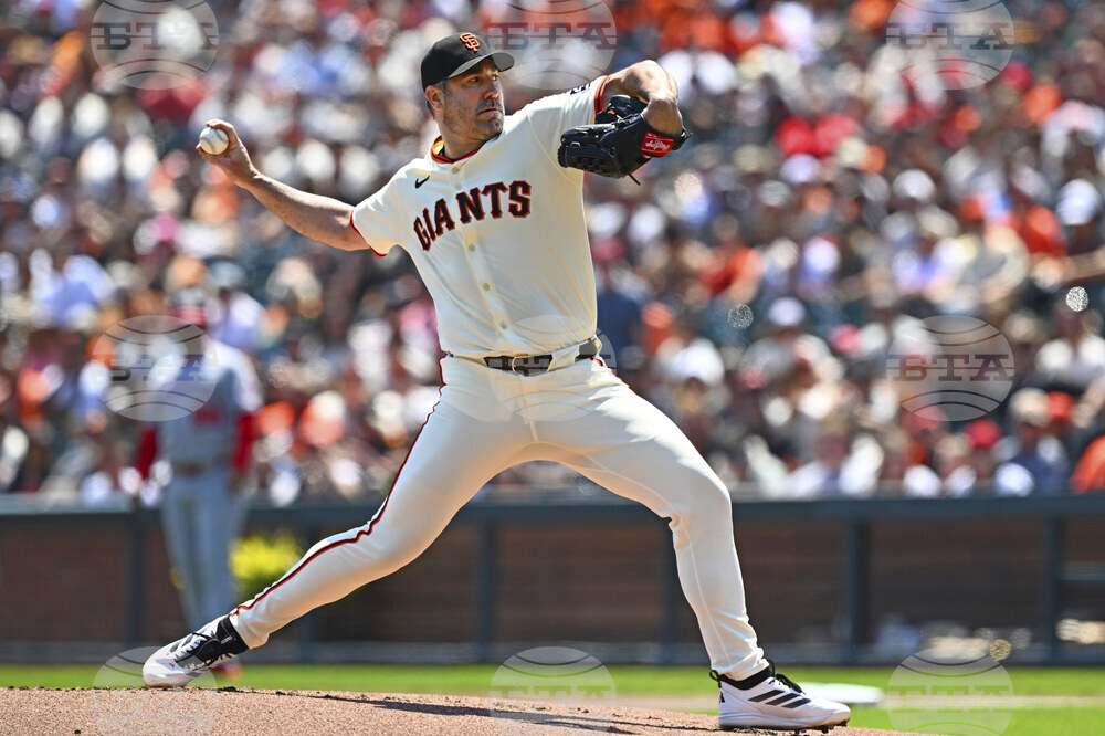 Giants Nationals Baseball