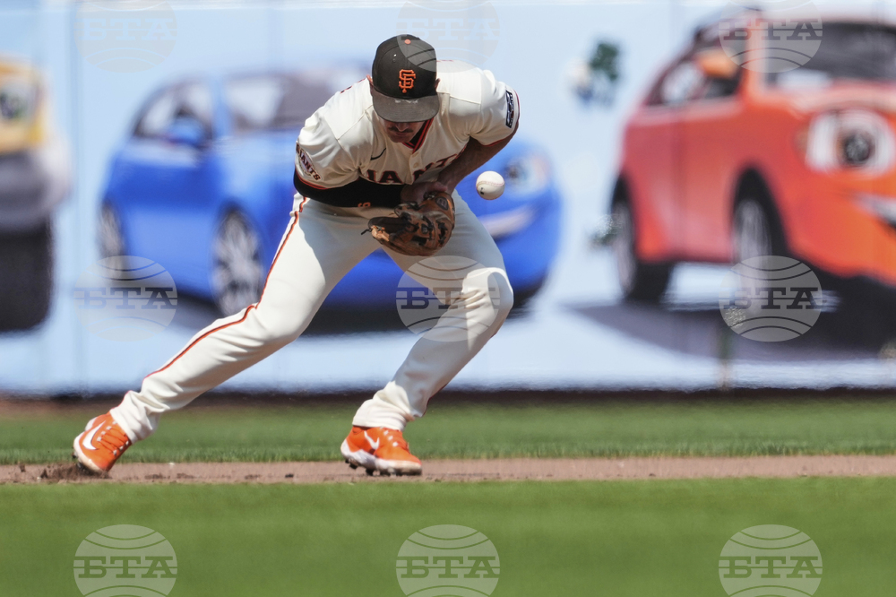 Nationals Giants Baseball