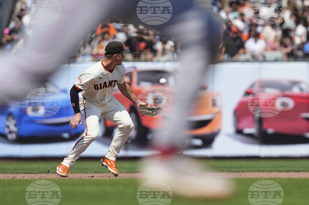 Nationals Giants Baseball