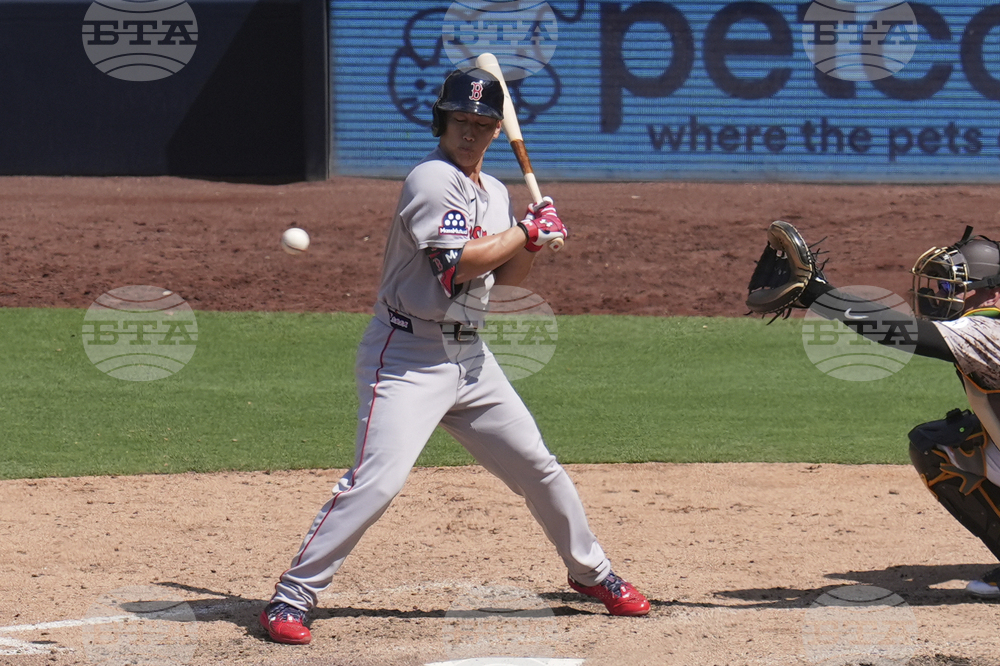Red Sox Padres Baseball