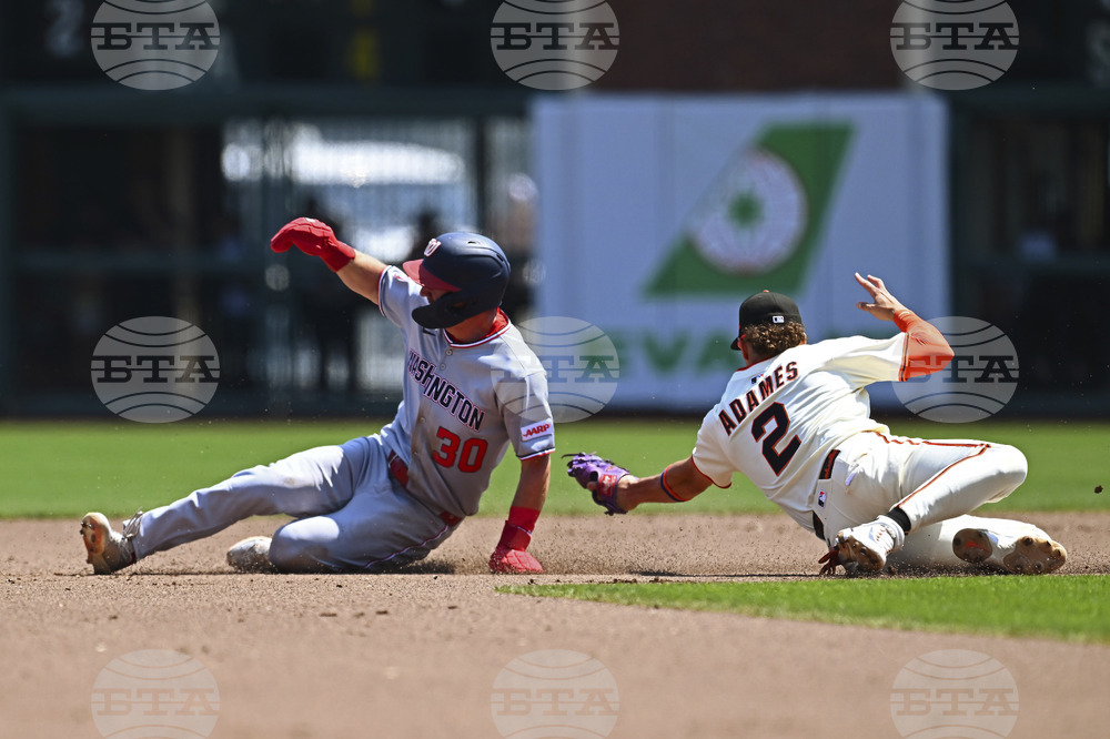 Nationals Giants Baseball