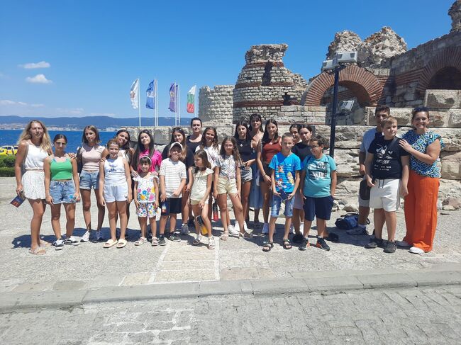 Възпитаници на училище „Абагар” в Италия посетиха Несебър