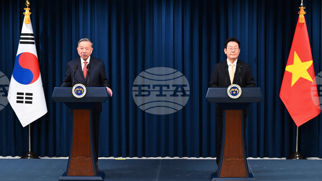 Южна Корея укрепва сътрудничеството си с Виетнам в областта на ядрената енергия и критичните минерали, каза президентът И Дже-мьон