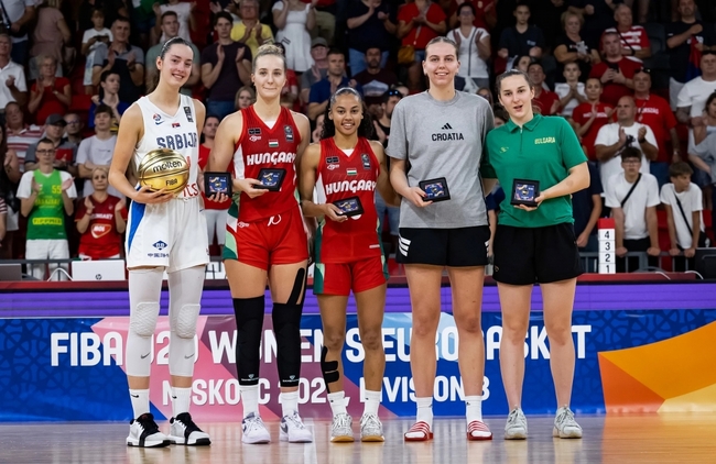 Деница Манолова попадна в "Идеалната петица" на европейското първенство по баскетбол за жени до 20 години в Унгария