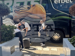 Футбол - Лудогорец - летище - заминаване