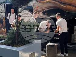 Футбол - Лудогорец - летище - заминаване