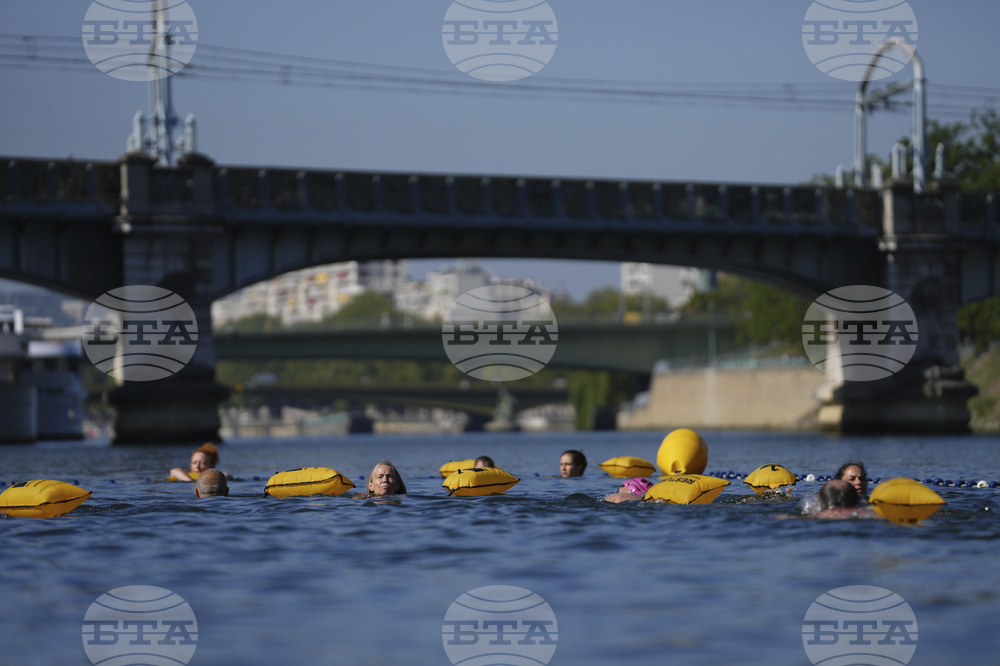 France Seine Swimming