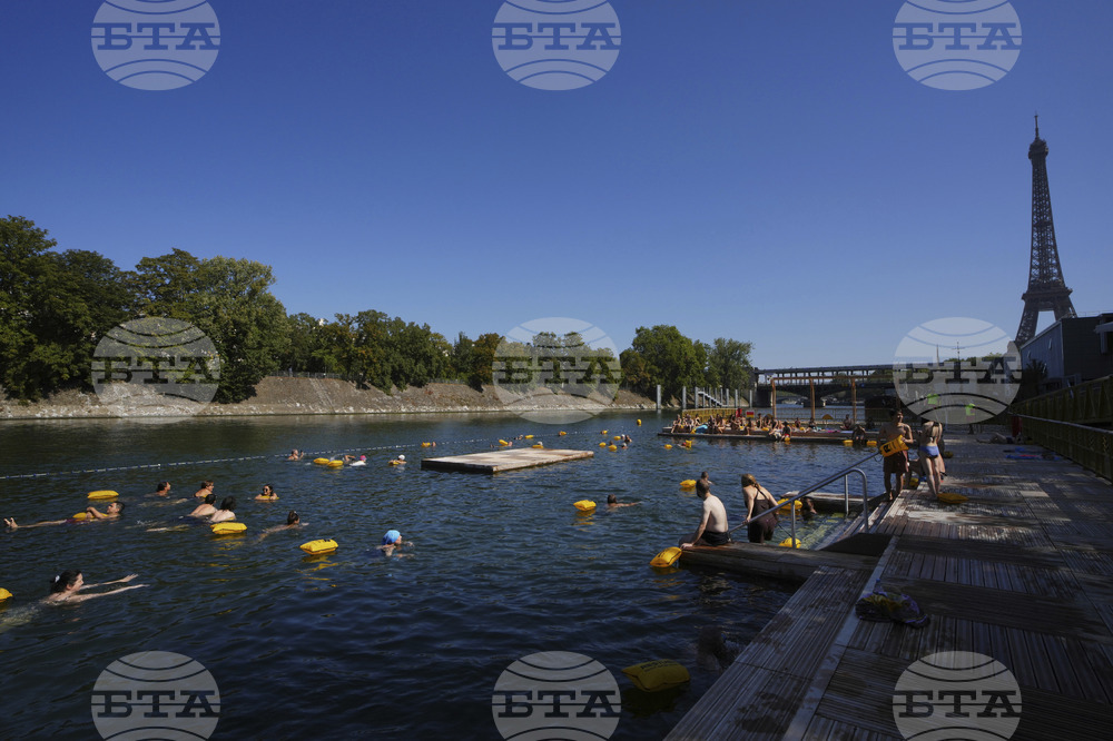France Seine Swimming