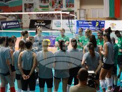 Национален отбор по волейбол - открита тренировка