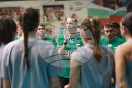 Национален отбор по волейбол - открита тренировка