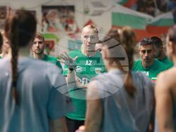 Национален отбор по волейбол - открита тренировка