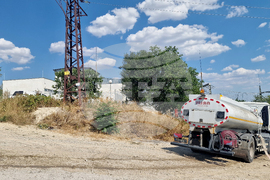 Шумен - пожар - сухи треви