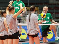 Национален отбор по волейбол - открита тренировка