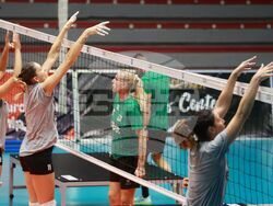 Национален отбор по волейбол - открита тренировка