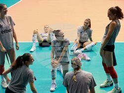 Национален отбор по волейбол - открита тренировка