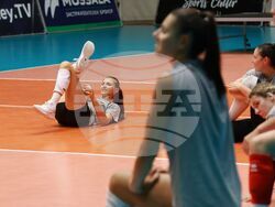 Национален отбор по волейбол - открита тренировка