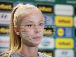 Национален отбор по волейбол - открита тренировка - Мерилин Николова