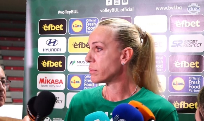 Антонина Зетова: "Реалистичната цел е да излезем от групата на Световното първенство"