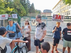 Варна - протест