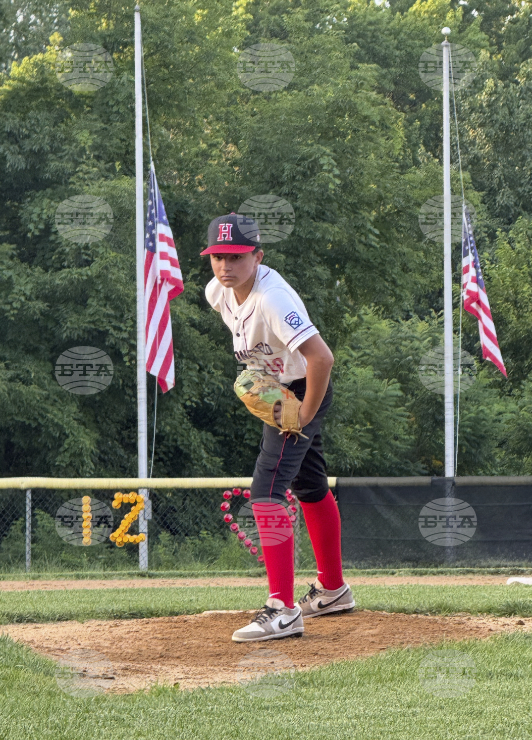 Little League Bat Flip Pin