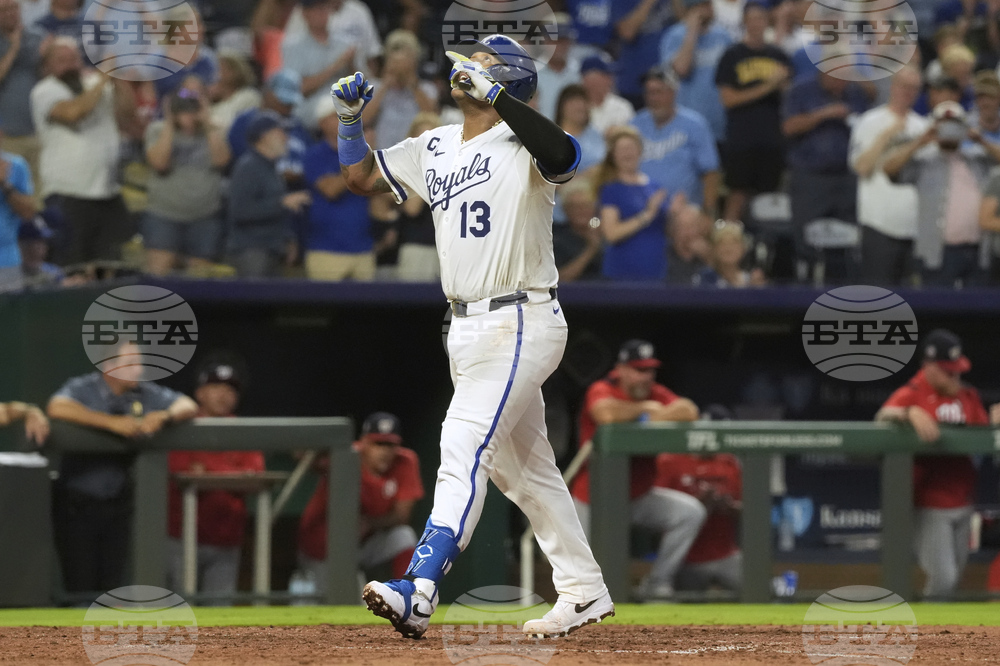 Nationals Royals Baseball