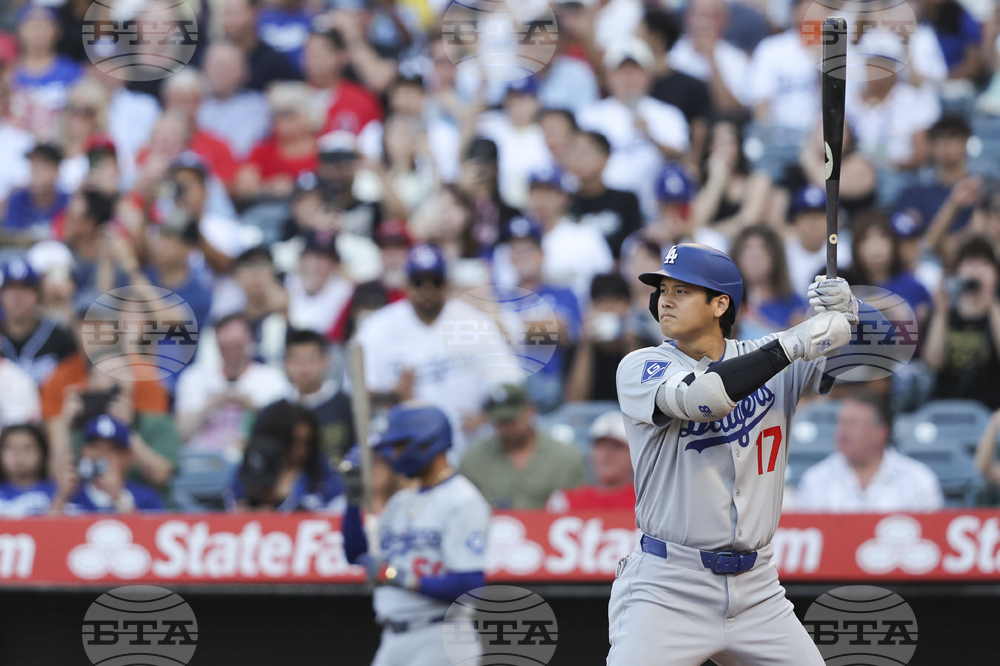 Dodgers Angels Baseball
