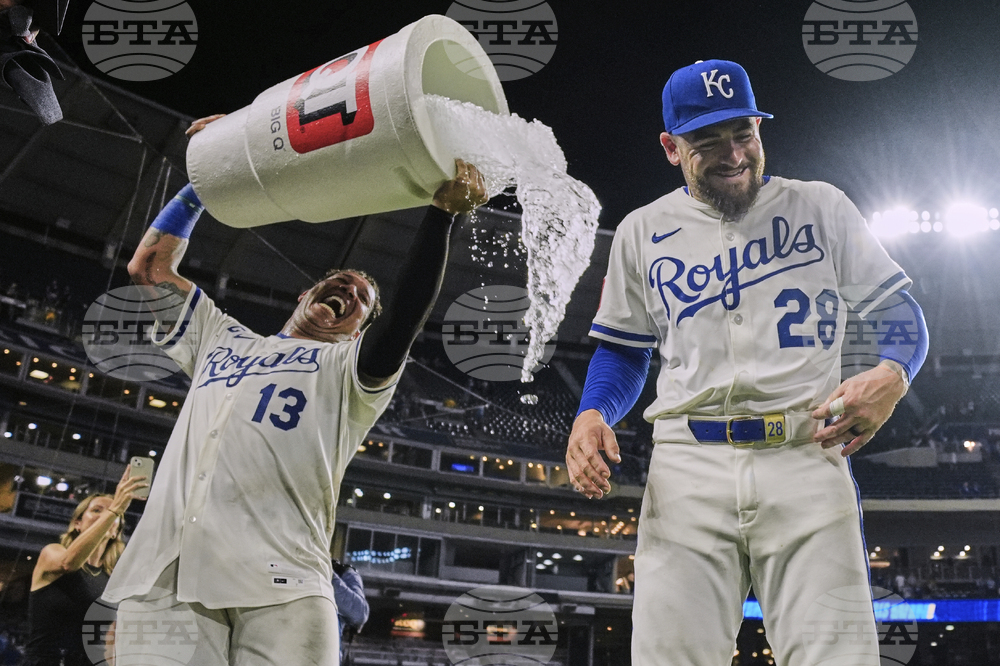 APTOPIX Nationals Royals Baseball