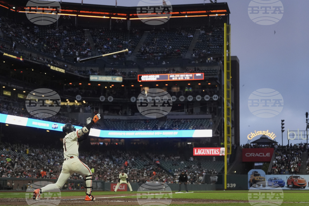 Padres Giants Baseball