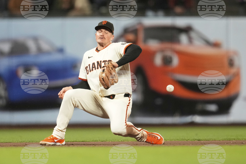 Padres Giants Baseball