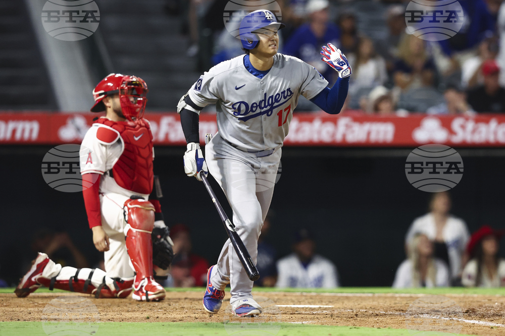 Dodgers Angels Baseball