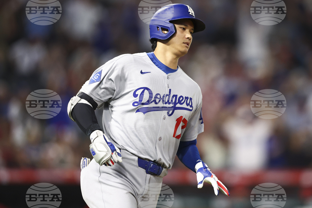Dodgers Angels Baseball