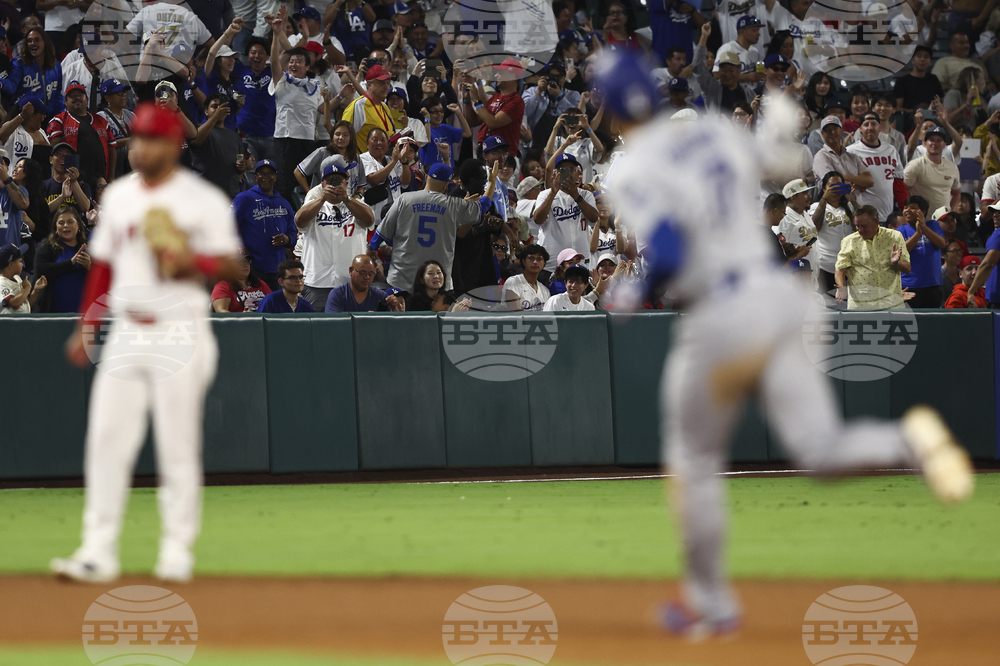 Dodgers Angels Baseball
