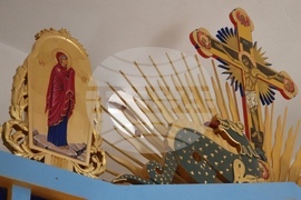 Нови чифлик - стенописи - храм - празник