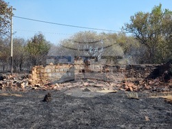Село Скала - община Сунгурларе - пожар