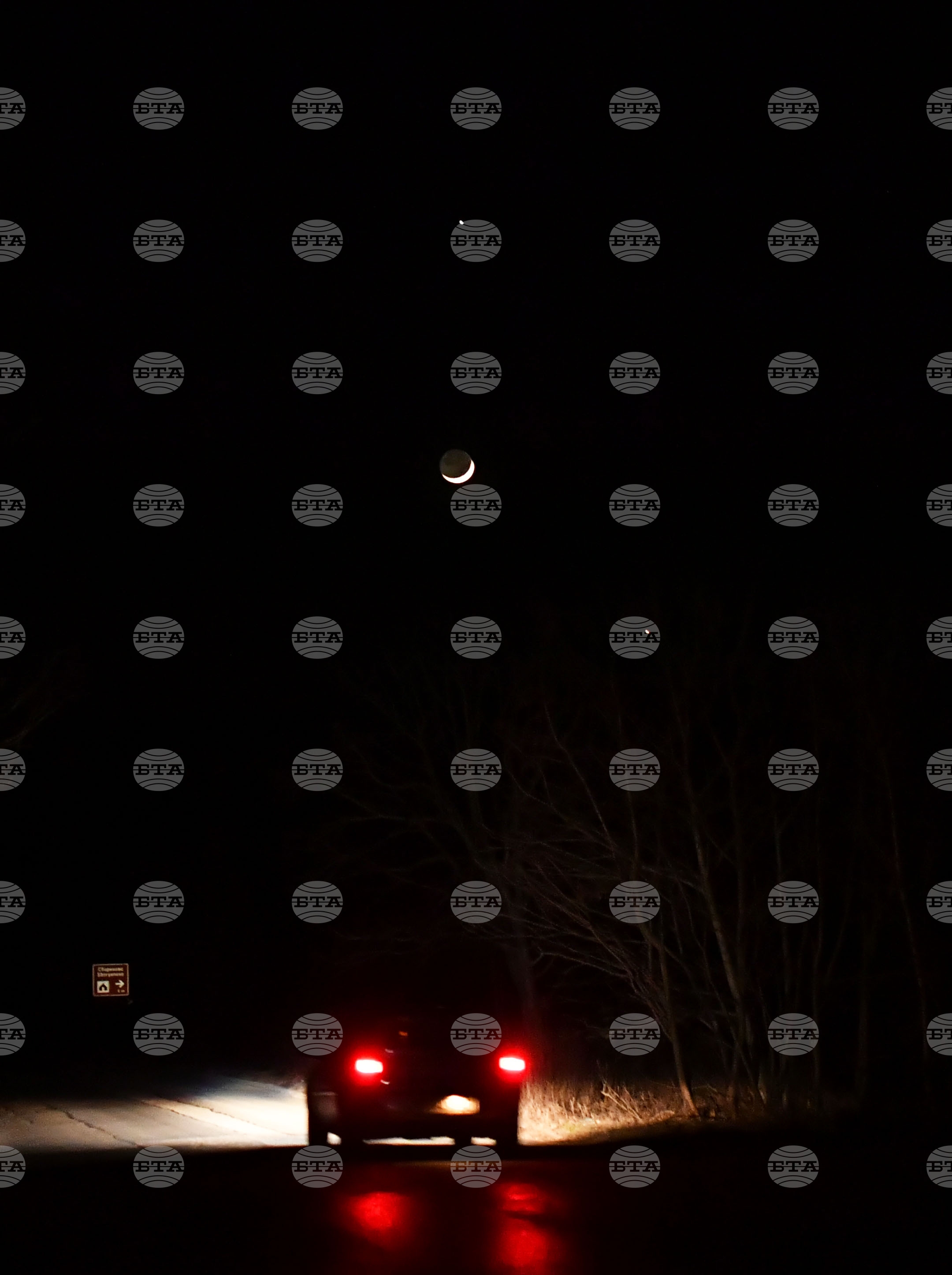 Село Малък Поровец - Луна - новолуние