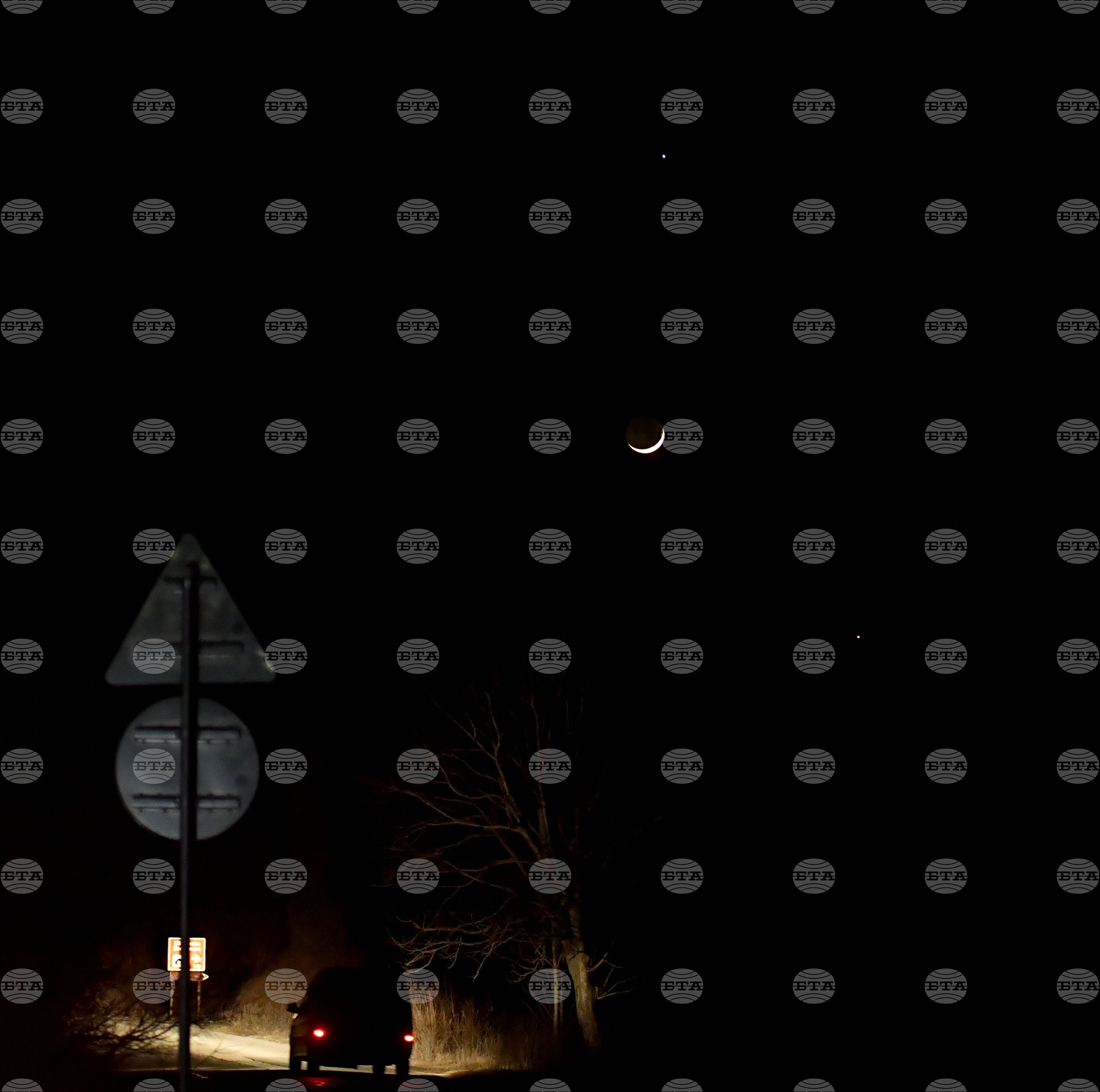 Село Малък Поровец - Луна - новолуние