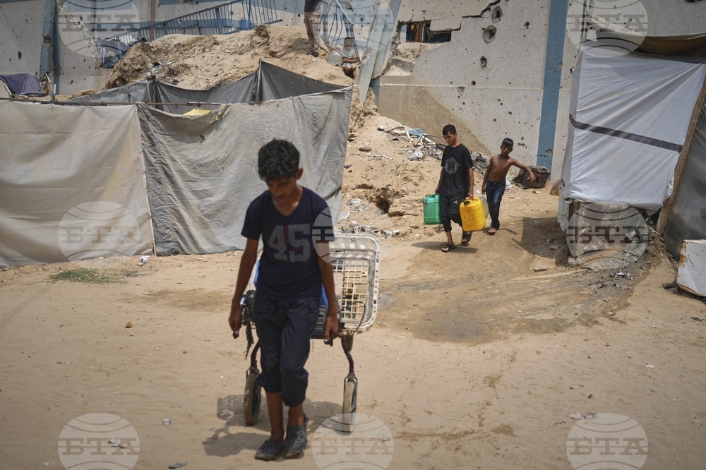 Israel Palestinians Gaza Heat Water