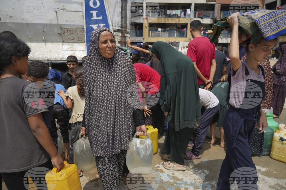 Israel Palestinians Gaza Heat Water