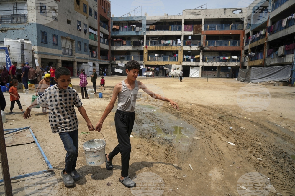 Israel Palestinians Gaza Heat Water